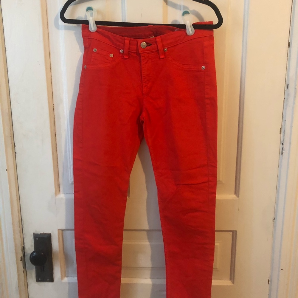 rag & bone red pants